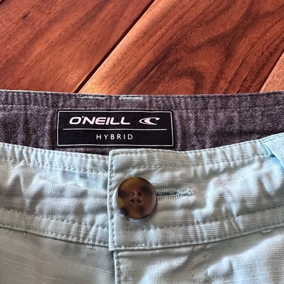 O’Neill teal sea foam size 30 men’s board shorts lightly used - Picture 3 of 5